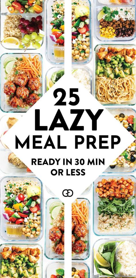 Lazy Meal Prep, Healthy Meal Prep Ideas, Healthy Food Habits, Best Diet Foods, Healthy Lunch Meal Prep, Idee Pasto, Dinner Meal Prep, Meal Prep Ideas, Easy Healthy Meal Prep