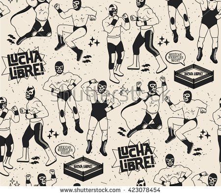 Luchador Mask Stock Vectors & Vector Clip Art | Shutterstock Mexican Wrestler Tattoo, Luchador Mask Tattoo, Lucha Libre Tattoo, Luchador Tattoo, Luchador Art, Nacho Libre Mask, Wrestling Tattoos, Nacho Libre, Mexican Tattoo