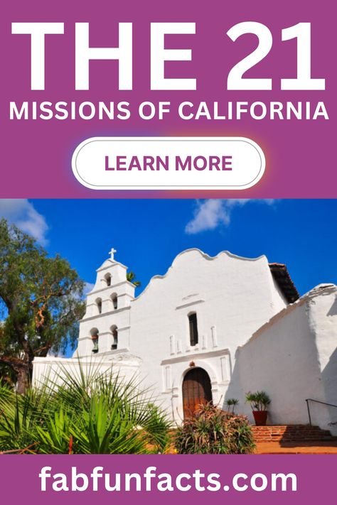 The 21 Missions of California. Mission Basilica San Diego de Alcalá, the first mission, was founded on July 16, 1769. Old Mission San Luis Rey de Francia is a Spanish mission in Oceanside, California. It was founded on June 13, 1798, by Father Fermin Lasuen. It is the eighteenth of the twenty-one Spanish missions in California. San Jose, Mission San Luis Rey, Mission Report, East Bay Area, Spanish Mission, Mission Projects, Oceanside California, California Missions, California History