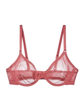 Revelation Beaute 03 Underwire Bra by EPURE by LISE CHARMEL at Gilt Bras Red, Comfy Lingerie, Bra Mesh, Underwire Bras, Gorgeous Lingerie, Pretty Bras, Lingerie Inspiration, Red Bra, Casual Outfit Inspiration