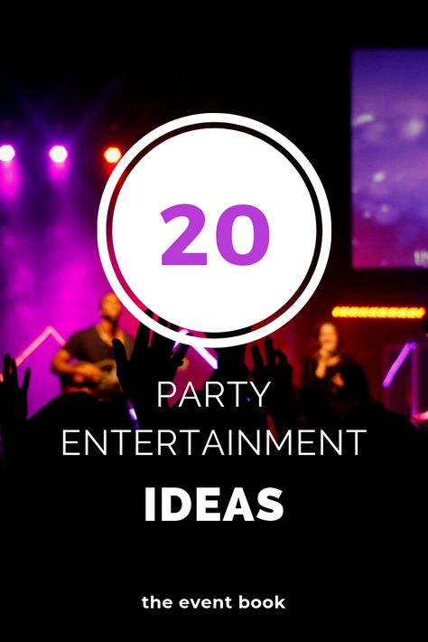 Entertainment Ideas Event, 40th Birthday Entertainment Ideas, House Party Entertainment Ideas, Cocktail Party Activities, Party Entertainment Ideas For Adults, Gala Entertainment Ideas, Entertainment Ideas For Parties, Christmas Party Entertainment Ideas, Corporate Party Games