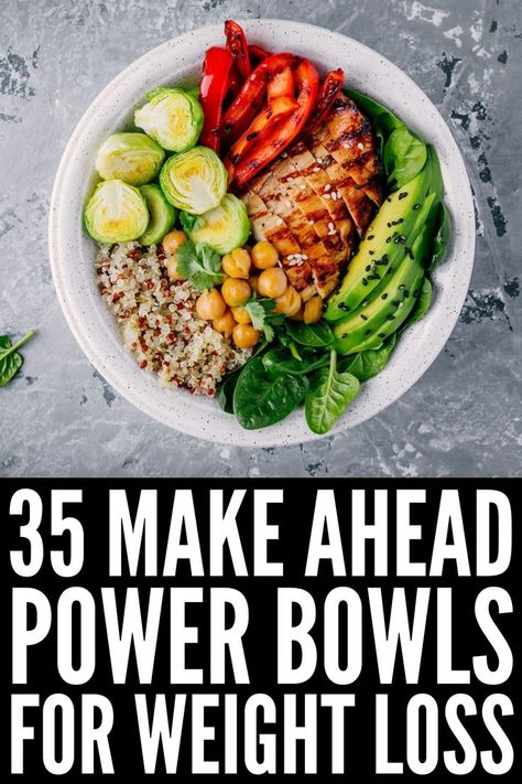 Power Bowl Meal Prep, Quinoa Power Bowl, Power Bowl Recipes, Pancakes Low Carb, Bowl Meal Prep, Lunch Bowl Recipe, Power Bowl Recipe, Meal Prep Tips, Healthy Bowls Recipes