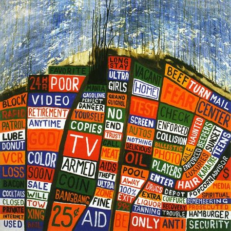 Radiohead "Hail To The Thief" 2003 Radiohead Hail To The Thief, Hail To The Thief, Radiohead