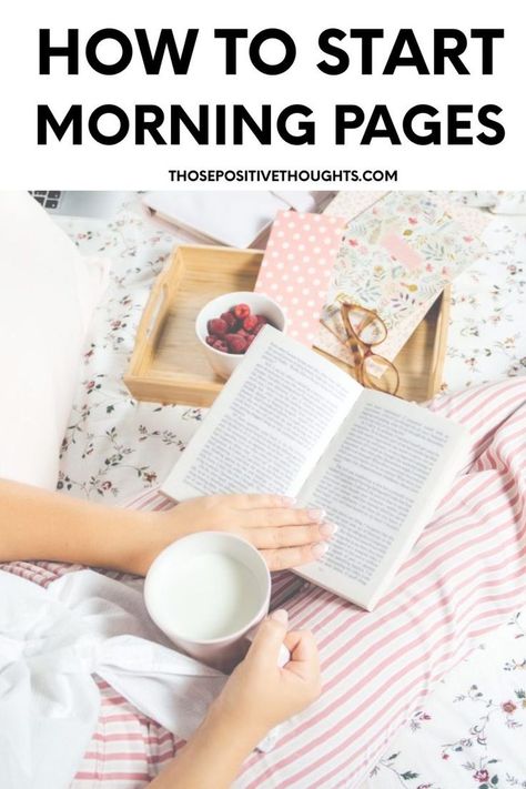 Morning Pages Ideas, Morning Pages Prompts, Intentional Journaling, Start Morning, Clear My Mind, Morning Journal Prompts, Empty Notebook, Morning Journal, Julia Cameron