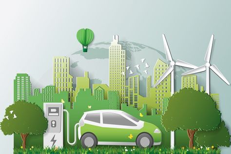 Hybrid vs. Electric: The Pros and Cons of Eco-Friendly Cars Electric Car Poster Design, Hybrid Cars, Green Transportation, Eco Friendly Cars, Sustainable Transport, Electric Vehicle Charging, Green Car, Canvas Painting Designs, Power Cars
