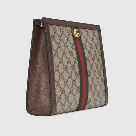 Shop the Ophidia pouch in beige at GUCCI.COM. Enjoy Free Shipping and Complimentary Gift Wrapping. Gucci Handbags, 70s Gucci, Gucci Clutch Bag, Gucci Pouch, Rhombus Design, Gucci Clutch, Gg Logo, Zippered Pouch, Small Accessories