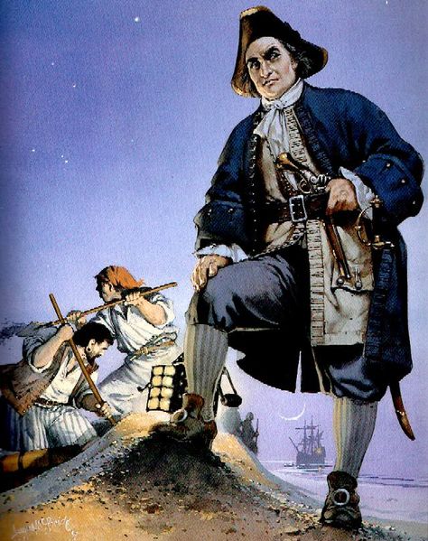 William Kidd, Marine Archaeology, Pirates Ship, Pirate Images, Edward Teach, Pirate Movies, Treasure Hunters, Pirate Art, King William