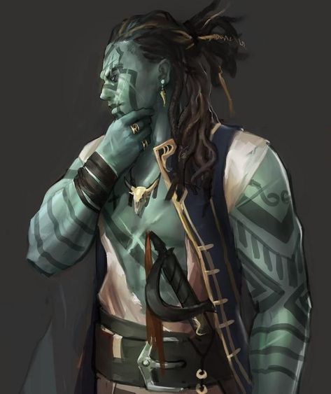 Goliath Rogue Dnd, Half Goliath Dnd, Goliath Druid Dnd, Goliath Rogue, Goliath Druid, Half Orc Druid, Half Orc Rogue, Earth Genasi Male, Orc Druid