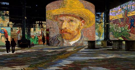 Van Gogh's paintings come to life at this incredible art museum. Come take a tour. Friedensreich Hundertwasser, Van Gogh Pinturas, Van Gogh Arte, Vincent Van Gogh Art, Vincent Van Gogh Paintings, Arte Van Gogh, Digital Art Gallery, Van Gogh Museum, Museums In Paris