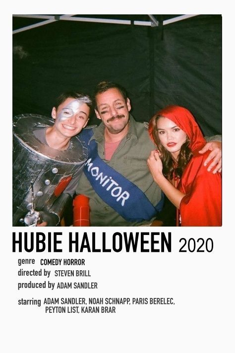 Hubie Halloween Movie Poster, Hubie Halloween Poster, Hubie Halloween Aesthetic, Retro Halloween Wallpaper, Boo A Madea Halloween, Movie Polaroids, Hubie Halloween, Halloween Movie Poster, Movie Poster Project