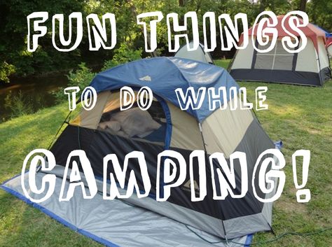 Things To Do While Camping, Activities For Couples, Ideas For Camping, Games For Couples, Camping Activities For Kids, Couple Activities, Family Tent Camping, Camping Places, Camping Style