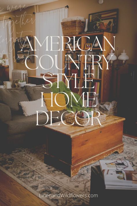 If you have been following me for a while, you know I have a love for American country-style home decor, and therefore adding antiques & vintage decor to add beauty & charm to our old house built circa 1885. Also, I am sharing the furniture & Antiques that are timeless and also use in our home for intentional use and add that charm & coziness to our home. Antique And Farmhouse Mix Decor, Classic American Home Interior Design, Timeless Antique Decor, Old Fashioned Country Home, How To Add Old World Charm, Heirloom Style Decor, American Country Decor, Modern Early American Decorating, Traditional American Decor