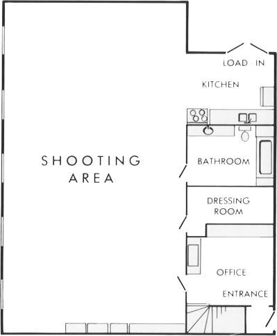 General idea of what goes in a small/medium photo studio.  Great she shed photography idea Photography Studio Layout Plan, Film Studio Design Architecture, Small Photography Studio Space, Photography Studio Layout, Nyc Layout, Mini Studio Photography, Small Photography Studio Setup, Mini Photography Studio, Cyclorama Studio