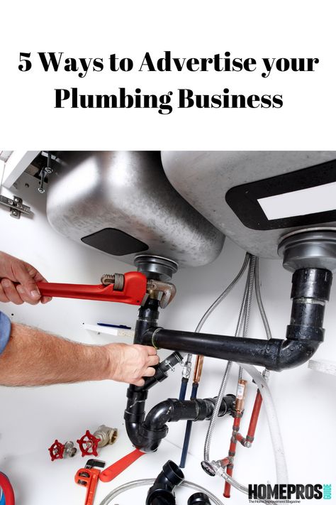 5 Ways to Advertise Your Plumbing Business. Plumbing, Plumbing Tools, Plumbing Business, Business Photos, Marketing Tools, 5 Ways, Live Life, Tools, Marketing