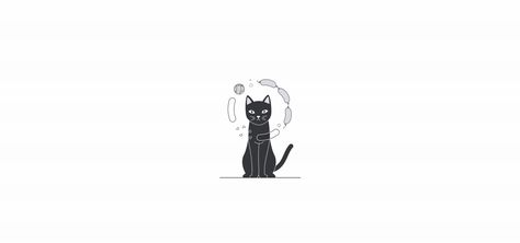 Minimalism (Gifs set) on Behance Cat Header Gif, Png Gif Banner, Paragraph Dividers, Gif Minimalist, Notion Header Gif, Twitter Header Gif, White Header Gif, Notion Icon Gif Png, Cat Gif Banner