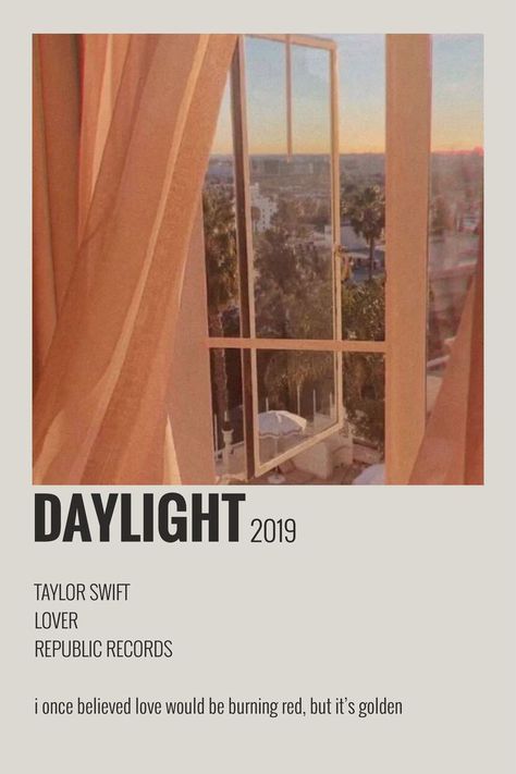 Song Polaroid, Song Cards, Taylor Swift Discography, Taylor Swift Album Cover, Photowall Ideas, Lover Album, Song Posters, Lover Poster, Polaroid Wall