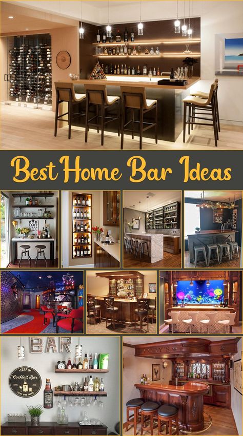 Ideas For A Bar At Home, Bar Setting Ideas, Home Bar Display Ideas, Ideas For Bars At Home, Small Indoor Bar Ideas, Decorating A Bar Area, In Home Bar Designs, Small Living Room Bar Ideas, Bars In Living Room Ideas
