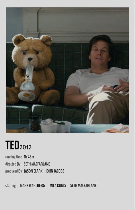 Comedy Films, Mark Wahlberg, Movies Polaroid Poster, Movies Polaroid, Cinematic Masterpieces, Seth Macfarlane, Polaroid Poster, Comedy Movies, Poster Making