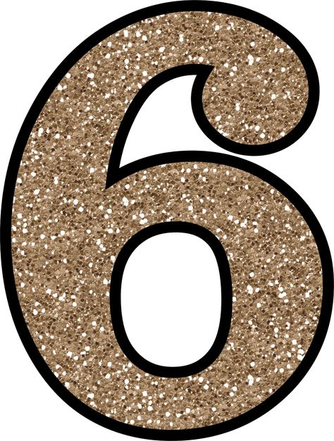 Glitter Without The Mess! Free Digital Printable Glitter Numbers 0 - 9: Glitter Number 6 To Print Free Birthday Printables, Free Printable Numbers, Glitter Number, Cake Templates, Glitter Texture, Alfabet Letters, Free Printable Letters, Glitter Spray, 1 Number
