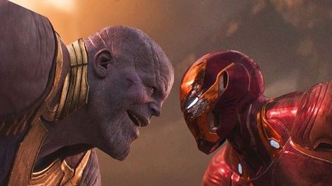 Thanos and Tony Stark Kiss in Bizarre Avengers: Endgame Edit Iron Man Vs Thanos, Iron Man Pictures, Iron Man Movie, Iron Man Wallpaper, 2018 Movies, Man Movies, Nikola Tesla, Avengers Infinity, Man Vs