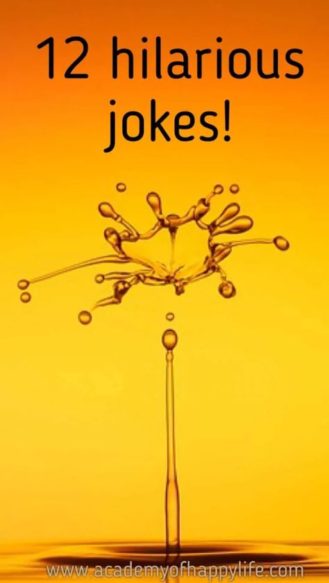 12 hilarious jokes! - Academy of happy life Laugh Out Loud Jokes Hilarious, Funny Food Jokes, Laugh Out Loud Jokes, Funniest Short Jokes, Anniversary Quotes Funny, Family Jokes, Food Jokes, Daily Humor, Great Jokes