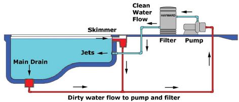 How your pool works - INYOPools.com Swimming Pool Plumbing Diagram, Swimming Pool Plumbing, Pool Plans, Plumbing Diagram, Pool Plumbing, Shipping Container Pool, Concrete Swimming Pool, Container Pool, Bio Design