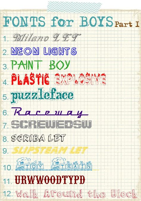 12 Free Fonts for Boys | Part 1   --  (posted on blog in March 2012 - as of Feb. 2013 Milano & Slipstream are no longer free) Fonts For Boys, Masculine Fonts, Animal Font, Boy Fonts, Scrapbook Fonts, Computer Font, Fun Fonts, Fonts Free, Pinterest App