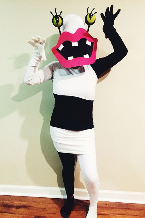 Oblina from Aaahh! Real Monsters Monster Costume Diy, Ahh Real Monsters, Monster Costume, Monster Under The Bed, Monster Costumes, 2024 Ideas, Monster Prom, Real Monsters, Monster Party