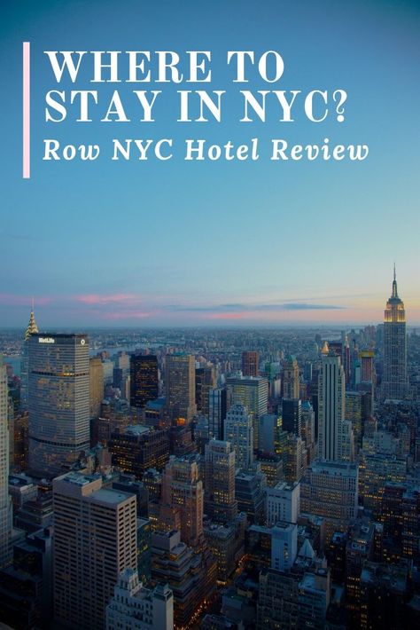 Want to stay near Times Square in New York City? Near lots of restaurants and shops, consider staying at Row NYC Hotel in New York City. #NYC #HotelReview via @thethoughtcard Us National Parks, Us Destinations, Row Nyc Hotel, Times Square New York City, Hotel In New York City, Personal Finance Tips, Times Square New York, Nyc Hotels, Time Square