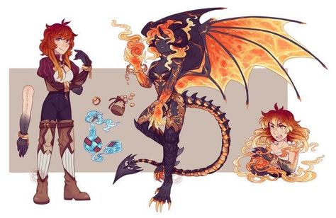 Character Design Inspiration Concept Art, Simple Character Design, Dragon Hybrid, Dragon Oc, Simple Character, Fantasy Creatures Art, Anime Meme, Creature Art, Fantasy Character Design