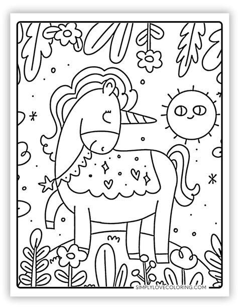 Free unicorn coloring pages are great for educational activities for kids, crafts, road trips, and more. Get ideas on fun ways to turn them into a learning experience. Mandalas, Free Unicorn Coloring Pages Printables, Unicorn Free Printable Coloring Pages, Coloring Unicorn Free Printable, Coloring Pages With Color Guide, Colouring Pages For Kids Printables, Unicorn Activities For Kids, Unicorn Coloring Pages Free Printable, Unicorn Free Printable