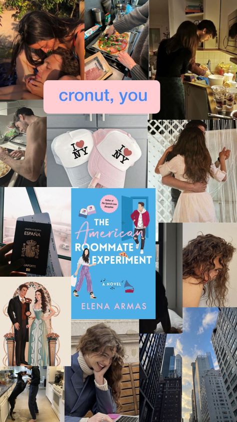 The American Roommate Experiment by Elena Armas #books #bookart The American Roommate Experiment, American Roommate Experiment, Romance Books Quotes, Library Aesthetic, Collage Book, Unread Books, Best Authors, Recommended Books To Read, Dream Book