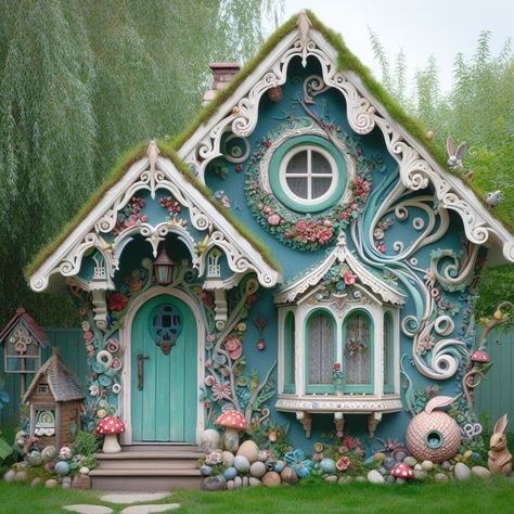 15 Charming Cottage House Ideas for Redefining Cozy Living — Lord Decor Fairy House Playhouse, Whimsical Cottage Exterior, Storybook Home Exterior, Whimsical House Plans, Whimsical Cottage Interior, Whimsical House Exterior, Fairytale Cottage Exterior, Fairytale Cottage Interior, Whimsical Tiny House