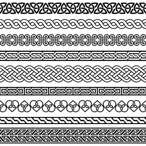 Top Celtic Knot Border Stock Vectors, Illustrations & Clip Art - iStock | Celtic knots, Claddagh Celtic Border Designs, Celtic Patterns Border, Celtic Corners, Celtic Border, Celtic Braid, Irish Pattern, Medieval Pattern, Celtic Green, Celtic Spiral