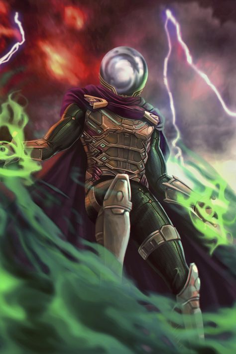 #Mysterio #Spiderman #wallpaper #marvel Mysterio Spiderman, Mysterio Marvel, Marvel Tattoos, Marvel Superhero Posters, Marvel Villains, Far From Home, Marvel Comic Universe, Marvel Vs Dc, Marvel Comics Art