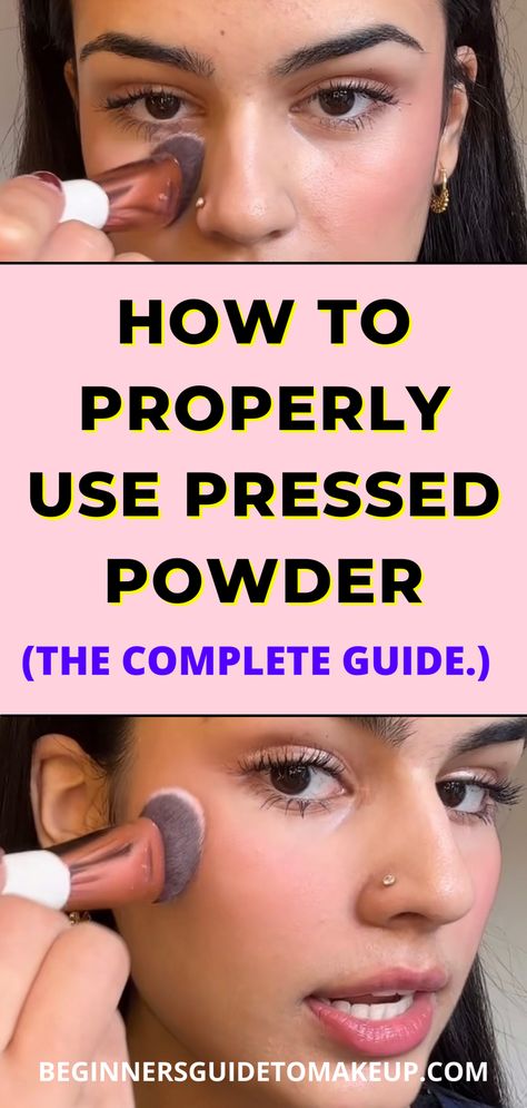 How To Set Face With Powder, Pressed Setting Powder, How To Use Pressed Powder, How To Use Powder Foundation, How To Use Translucent Powder, Finishing Powder Vs Setting Powder, How To Set Makeup With Powder, How To Use Loose Powder, Pressed Powder How To Apply