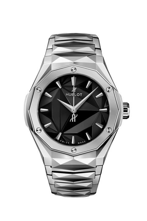 Classic Fusion Orlinski Titanium Bracelet 40 mm | Hublot US Hublot Classic Fusion, St Dupont, Hublot Classic, Hublot Big Bang, Hublot Watches, Swiss Luxury Watches, Titanium Watches, Swiss Luxury, Titanium Bracelet