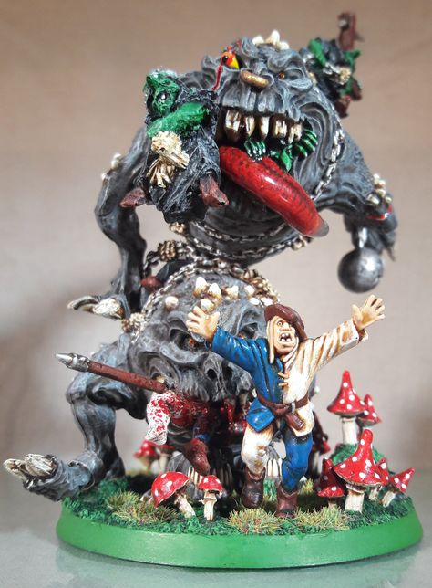 #WARHAMMER #AoS #MANGLER SQUIGS #MONSTER #GROT #DESTRUCTION #MOONCLAN Art, Warhammer Greenskins, Gloomspite Gitz, Figure Painter, Warhammer Aos, Warhammer 40k, Snow Globes, Action Figures, Lion Sculpture