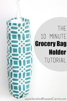 Diy Grocery Bag Holder, Diy Grocery Bags, Shopping Bag Holder, Grocery Bag Holder, Grocery Bags, No Sew, Cool Diy Projects, Bag Holder, Diy Costumes