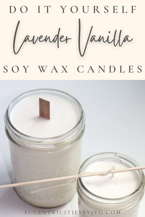Soy Candle Recipe, Essential Oil Candle Blends, Lavender Candles Diy, Essential Oil Candle Recipes, Soy Wax Candles Diy, Essential Oil Candles Diy, Candle Making Recipes, Candle Scents Recipes, Candle Making For Beginners
