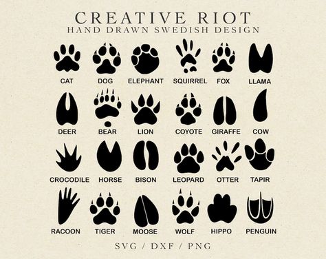 PAW PRINTS BUNDLE Commercial Use Svg Paws Clipart Dog Paw - Etsy Hong Kong Paw Drawing, Grave Stone, Hunting Svg, Pet Memorial Stones, Lion Paw, Animal Tracks, Paw Design, Paws And Claws, Memorial Plaque