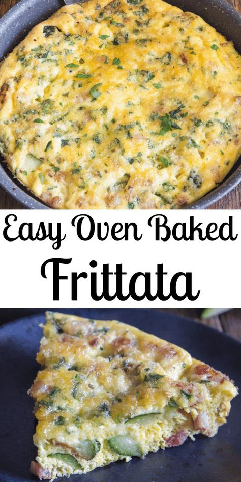 Quiche, Essen, Zucchini Frittata Recipes, Zucchini Frittata Baked, Zucchini Eggs Breakfast, Egg Zucchini Breakfast, Oven Frittata Recipes, Italian Frittata Recipes, Fritata Recipe Dinner