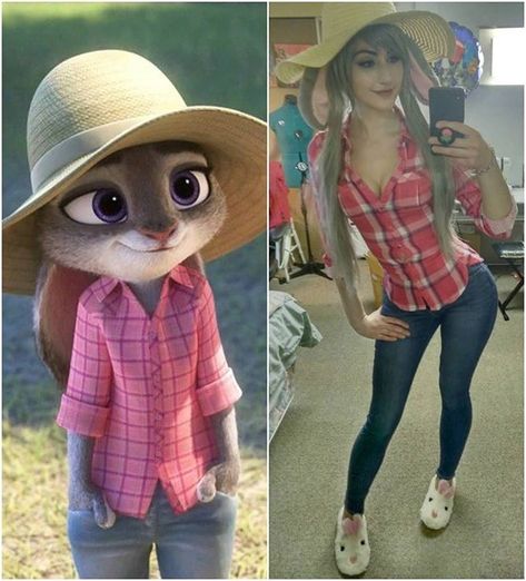 Judy cosplay by @luxlocosplay #zootopiacosplay #zootopia #cosplay #judyhopps #judyhoppscosplay #easter #eastercosplay #disney #disneycosplay #cute #cutecosplay #cosplaygirl #love #amazing #sidebysides #followme Pocket Princesses, Judy Hopps Costume, Judy Hopps Cosplay, Zootopia Cosplay, Make Your Own Costume, Cosplay Disney, Disney Cute, Cartoon Cosplay, Anime Products