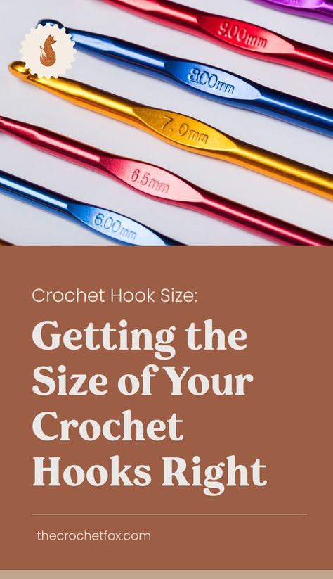 Rug Design Ideas, Crochet Hook Conversion Chart, Crochet Hook Sizes Chart, Crochet Hook Size, Crochet Hook Holder, Crochet Classes, Crochet Table Runner Pattern, 4mm Crochet Hook, Japanese Crochet