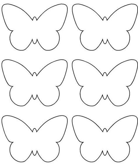 Butterfly Felt, Felt Butterfly, Decoration Creche, Butterfly Coloring Page, Butterfly Template, Aktivitas Montessori, Paper Towel Roll Crafts, Paper Butterfly, Paper Butterflies