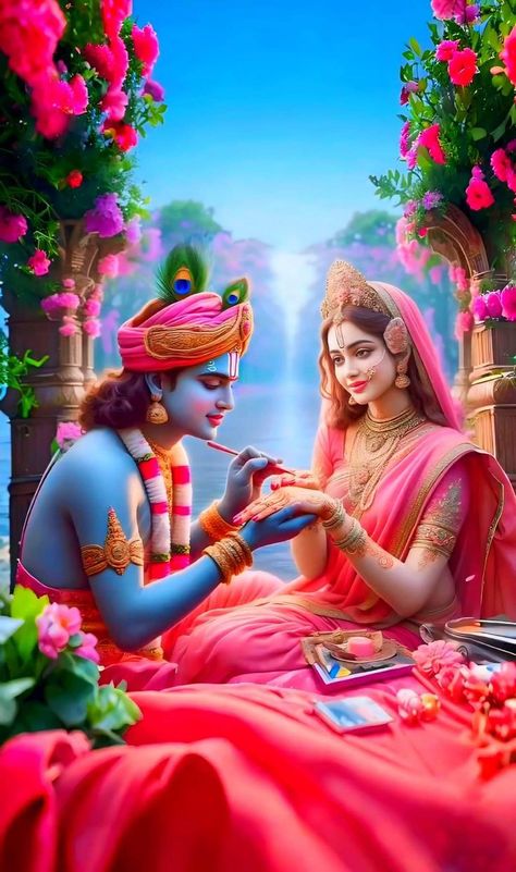 Radhe Krishna Love Hd Wallpaper, Love Hd Wallpaper, Radhe Krishna Love, Bal Krishna Photo, Hanuman Ji Wallpapers, राधे राधे, Cute Love Photos, Holi Photo, Cartoon Love Photo