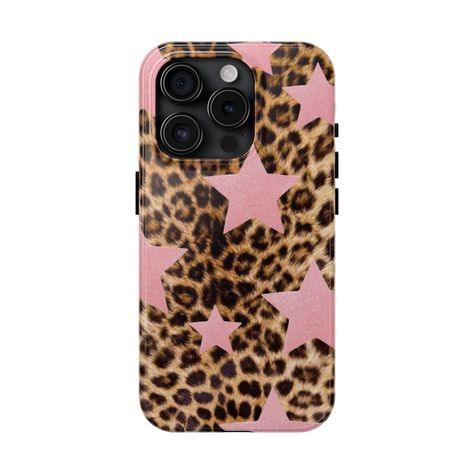 PINK GLITTER LEOPARD iPhone Case - Etsy Pretty Phone Cases, Pink Phone Cases, Glitter Stars, Cute Cases, Print Pink, Cute Phone Cases, Coque Iphone, Pink Glitter, Iphone Phone Cases