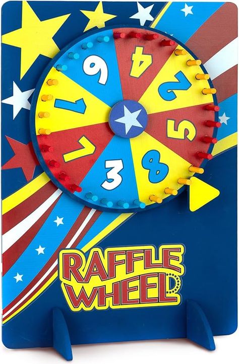 Amazon.com: Gamie Tabletop Spinning Wheel for Prizes with Stand, Premium Quality Wood Spinning Raffle Carnival Wheel - Tabletop Prize Wheel Spinner for Boys and Girls, Kids’ Parties, Classroom and More : Toys & Games Spin The Wheel Carnival Game, Fun Fair Games, Prize Wheel, Carnival Prizes, Fun Fair, Fair Games, Spinning Wheel, Summer School, Kids Party