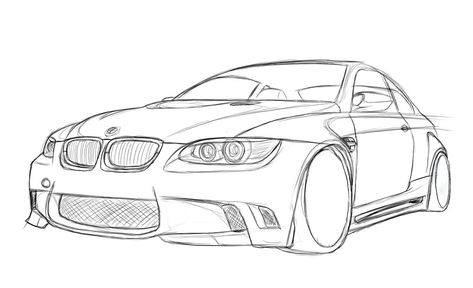 E92 BMW M3 Coupe Coupe, Blue Car Wallpaper, Car Wallpaper Bmw, Bmw Drawing, Bmw Sketch, E92 335i, Car Drawing Easy, Wallpaper Bmw, Bmw E92 M3