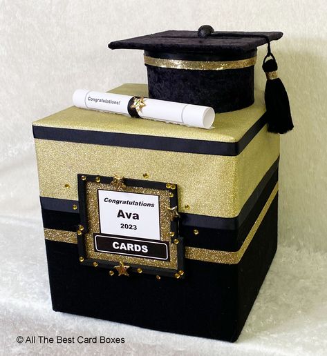 Graduation cap,graduation gifts,graduation quotes,graduation party ideas,graduation banners,graduation dresses,graduation card box with slot Money Card Box Ideas, Graduation Cap Money Origami, Graduation Money Box Ideas, Diy Graduation Card Box Ideas, Graduation Party Card Box Ideas, Graduation Card Box Ideas, Gift Wisuda, Gift Card Boxes Diy, Party Card Box